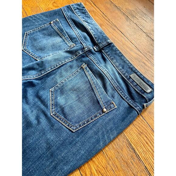 EXPRESS Skinny Curvy Fit Mid-Rise Jeans sz 8R - Picture 6 of 12